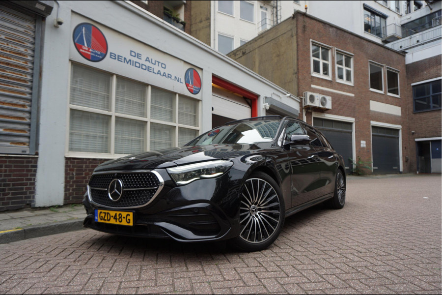 Mercedes-Benz E-Klasse Estate 300 e AMG Line Premium Plus Airmatic | Hyperscreen | Trekhaak | Pano | Adaptive + Lane | Memory Stoelmassage + Koeling + Verwarming | NL auto |