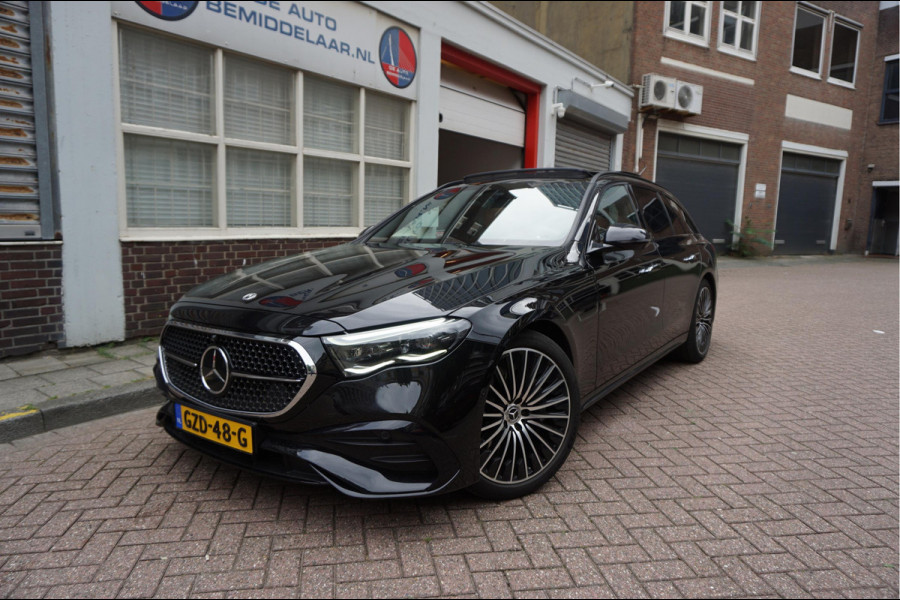 Mercedes-Benz E-Klasse Estate 300 e AMG Line Premium Plus Airmatic | Hyperscreen | Trekhaak | Pano | Adaptive + Lane | Memory Stoelmassage + Koeling + Verwarming | NL auto |