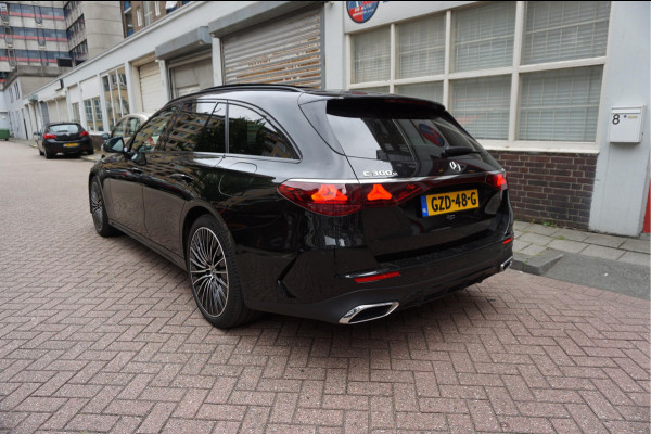 Mercedes-Benz E-Klasse Estate 300 e AMG Line Premium Plus Airmatic | Hyperscreen | Trekhaak | Pano | Adaptive + Lane | Memory Stoelmassage + Koeling + Verwarming | NL auto |