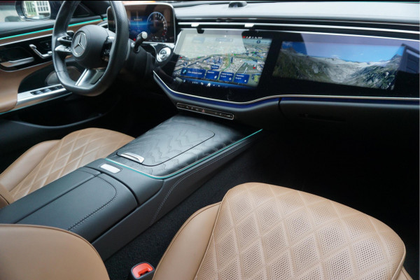 Mercedes-Benz E-Klasse Estate 300 e AMG Line Premium Plus Airmatic | Hyperscreen | Trekhaak | Pano | Adaptive + Lane | Memory Stoelmassage + Koeling + Verwarming | NL auto |