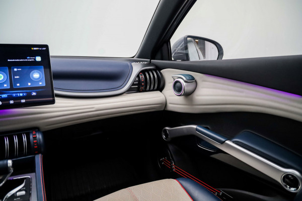 BYD ATTO 3 Design 60 kWh |*100 STUKS* | 204 PK | Pano/dak | Adapt/Cruise/Control | Leder/Beige/Blauw | 360/Camera, Navigatie, BTW!