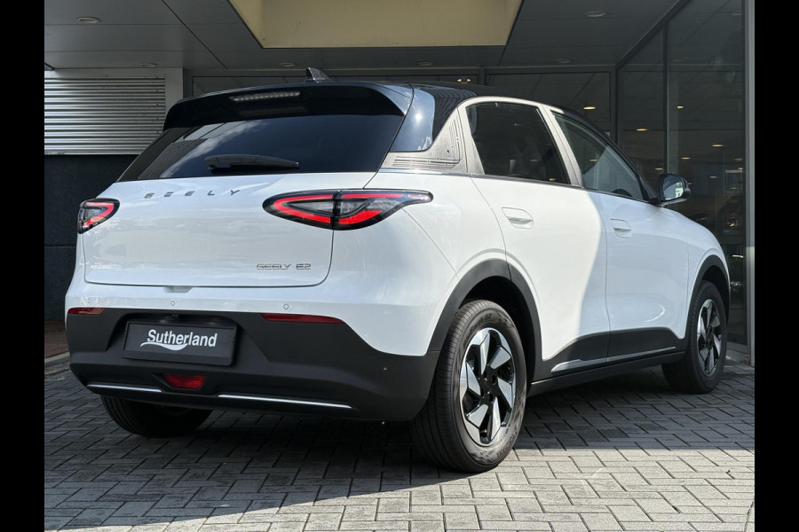 GEELY E2 Ultra 47 kWh 115 PK | Pre-order nu ! | 345km Actieradius | Stoel- & Stuurverwarming | 540° Panoramische Camera | Elektrisch Achterklep | Draadloze oplader |