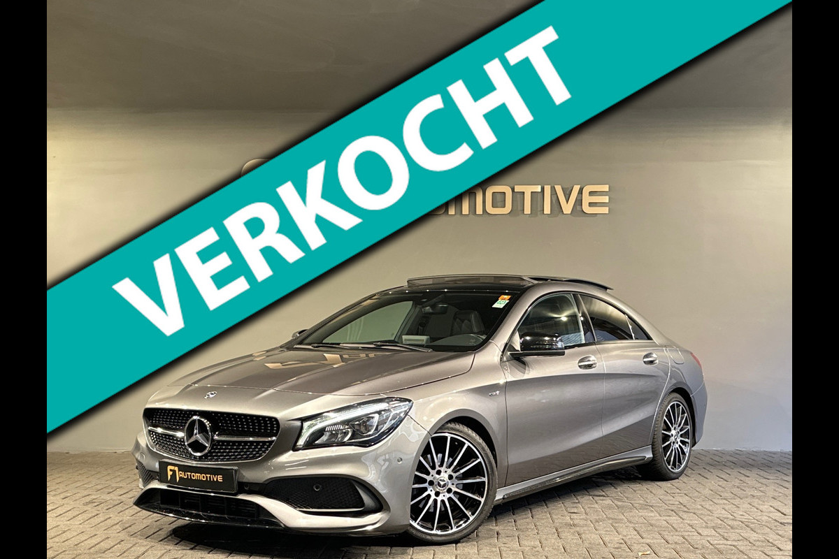 Mercedes-Benz CLA-Klasse 180 AMG Pano|Camera|Sfeer|Night