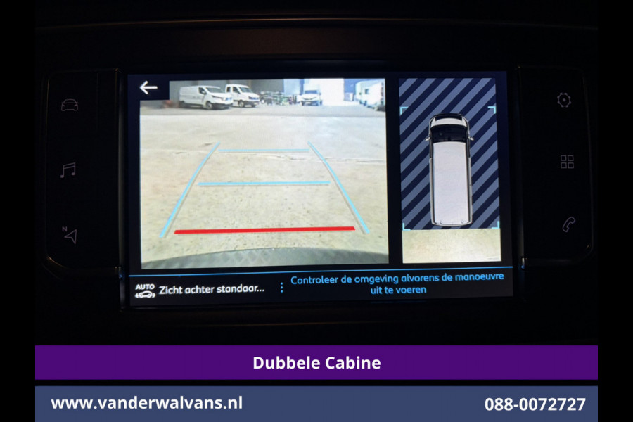 Peugeot Expert 2.0 BlueHDI 177pk Automaat L3H1 Dubbele Cabine Sport Euro6 Airco | 5-Zits | Camera | Navigatie | Apple Carplay | Xenon | 2x Zijd Cruisecontrol, Android Auto, LM Velgen, Dakrails, Sidebars, Spoiler, Elektrische Stoelbediening, Bumperkit, leder, Parkeersensoren, Achterklep