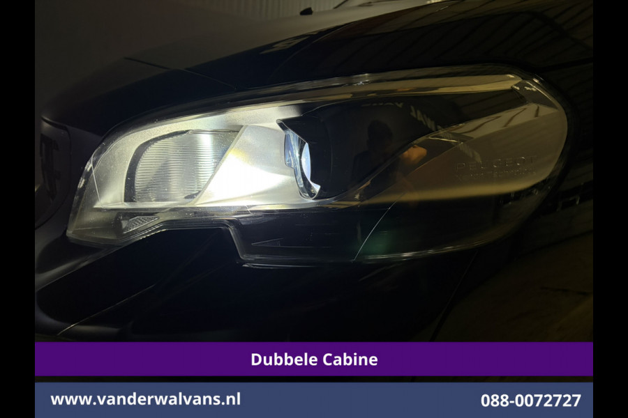Peugeot Expert 2.0 BlueHDI 177pk Automaat L3H1 Dubbele Cabine Sport Euro6 Airco | 5-Zits | Camera | Navigatie | Apple Carplay | Xenon | 2x Zijd Cruisecontrol, Android Auto, LM Velgen, Dakrails, Sidebars, Spoiler, Elektrische Stoelbediening, Bumperkit, leder, Parkeersensoren, Achterklep