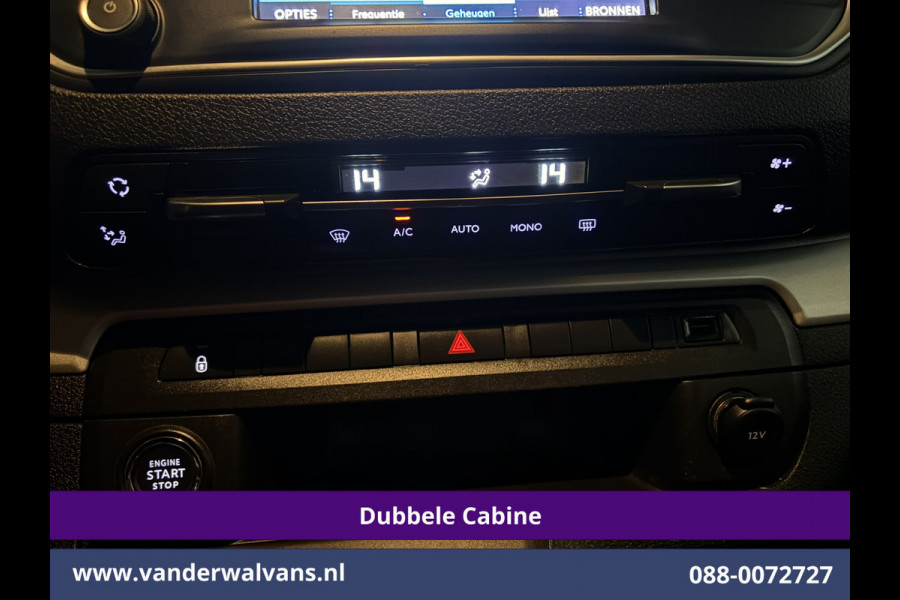 Peugeot Expert 2.0 BlueHDI 177pk Automaat L3H1 Dubbele Cabine Sport Euro6 Airco | 5-Zits | Camera | Navigatie | Apple Carplay | Xenon | 2x Zijd Cruisecontrol, Android Auto, LM Velgen, Dakrails, Sidebars, Spoiler, Elektrische Stoelbediening, Bumperkit, leder, Parkeersensoren, Achterklep