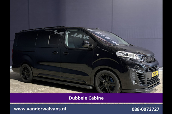 Peugeot Expert 2.0 BlueHDI 177pk Automaat L3H1 Dubbele Cabine Sport Euro6 Airco | 5-Zits | Camera | Navigatie | Apple Carplay | Xenon | 2x Zijd Cruisecontrol, Android Auto, LM Velgen, Dakrails, Sidebars, Spoiler, Elektrische Stoelbediening, Bumperkit, leder, Parkeersensoren, Achterklep