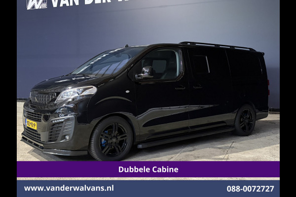 Peugeot Expert 2.0 BlueHDI 177pk Automaat L3H1 Dubbele Cabine Sport Euro6 Airco | 5-Zits | Camera | Navigatie | Apple Carplay | Xenon | 2x Zijd Cruisecontrol, Android Auto, LM Velgen, Dakrails, Sidebars, Spoiler, Elektrische Stoelbediening, Bumperkit, leder, Parkeersensoren, Achterklep