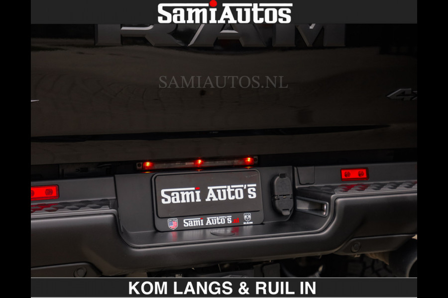 Dodge Ram TRX HELLCAT | 6.2 V8 712PK SUPERCHARGER | RODE STIKSELS | FULLY LOADED | CARBON | CREW CAB | DUBBELE CABINE | 5 PERSOONS | De specialist in Amerikaanse pick‑ups in Nederland en Europa.
