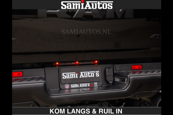 Dodge Ram TRX HELLCAT | 6.2 V8 712PK SUPERCHARGER | RODE STIKSELS | FULLY LOADED | CARBON | CREW CAB | DUBBELE CABINE | 5 PERSOONS | De specialist in Amerikaanse pick‑ups in Nederland en Europa.
