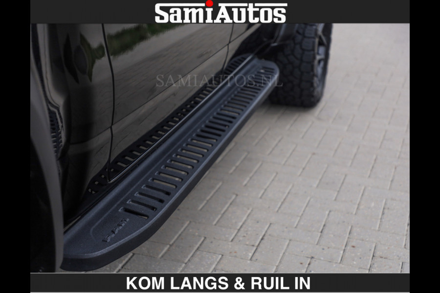 Dodge Ram TRX HELLCAT | 6.2 V8 712PK SUPERCHARGER | RODE STIKSELS | FULLY LOADED | CARBON | CREW CAB | DUBBELE CABINE | 5 PERSOONS | De specialist in Amerikaanse pick‑ups in Nederland en Europa.