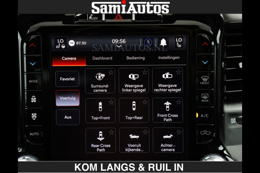 Dodge Ram TRX HELLCAT | 6.2 V8 712PK SUPERCHARGER | RODE STIKSELS | FULLY LOADED | CARBON | CREW CAB | DUBBELE CABINE | 5 PERSOONS | De specialist in Amerikaanse pick‑ups in Nederland en Europa.