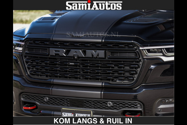 Dodge Ram LIMITED 2027 5.7 V8 HEMI | MAXIMAAL UITGERUST | DUBBELE CABINE | 5 PERSOONS | DC | Allernieuwste Limited uitvoering – volledig uitgerust met alle opties.