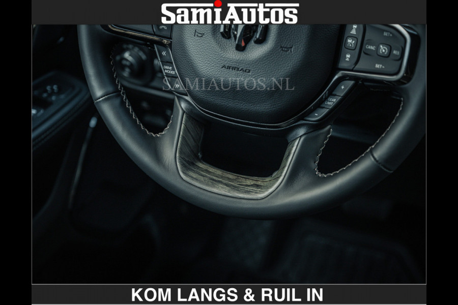 Dodge Ram LIMITED 2027 5.7 V8 HEMI | MAXIMAAL UITGERUST | NIEUWE KLEUR Forged Blue Metallic met Ebony Red interior seats | DUBBELE CABINE | 5 PERSOONS | DC | Allernieuwste Limited 2027 in nieuwe kleur Forged Blue  – volledig uitgerust met alle opties.