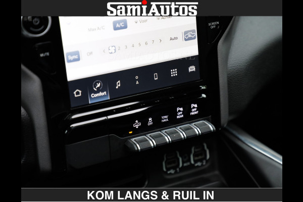 Dodge Ram SPORT LARAMIE 5.7 V8 HEMI | LUCHTVERING | 2023 | PANODAK | GROOTSCHERM | DC | TOP KLEUR GRANITE | CREW CAB | DUBBELE CABINE | 5 PERSOONS |