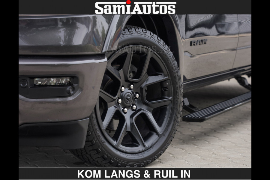 Dodge Ram SPORT LARAMIE 5.7 V8 HEMI | LUCHTVERING | 2023 | PANODAK | GROOTSCHERM | DC | TOP KLEUR GRANITE | CREW CAB | DUBBELE CABINE | 5 PERSOONS |