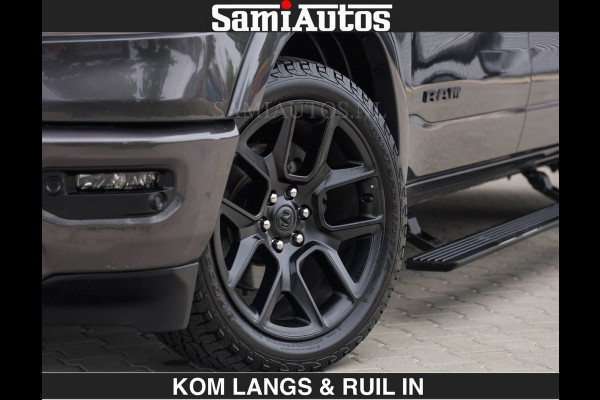 Dodge Ram SPORT LARAMIE 5.7 V8 HEMI | LUCHTVERING | 2023 | PANODAK | GROOTSCHERM | DC | TOP KLEUR GRANITE | CREW CAB | DUBBELE CABINE | 5 PERSOONS |