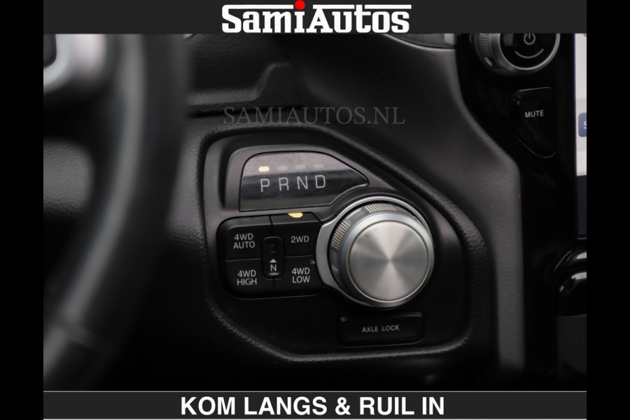 Dodge Ram SPORT LARAMIE 5.7 V8 HEMI | LUCHTVERING | 2023 | PANODAK | GROOTSCHERM | DC | TOP KLEUR GRANITE | CREW CAB | DUBBELE CABINE | 5 PERSOONS |