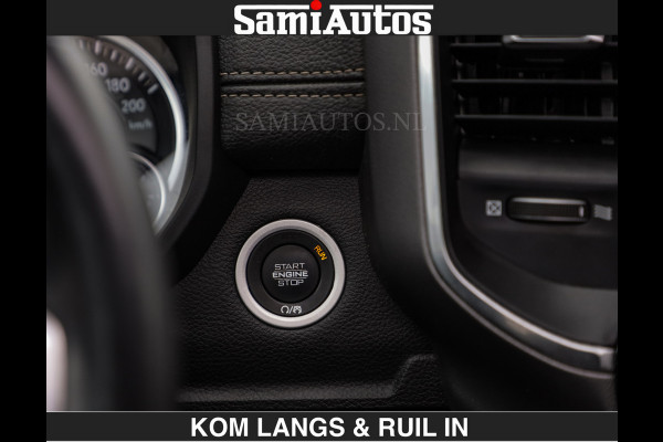 Dodge Ram SPORT LARAMIE 5.7 V8 HEMI | LUCHTVERING | 2023 | PANODAK | GROOTSCHERM | DC | TOP KLEUR GRANITE | CREW CAB | DUBBELE CABINE | 5 PERSOONS |