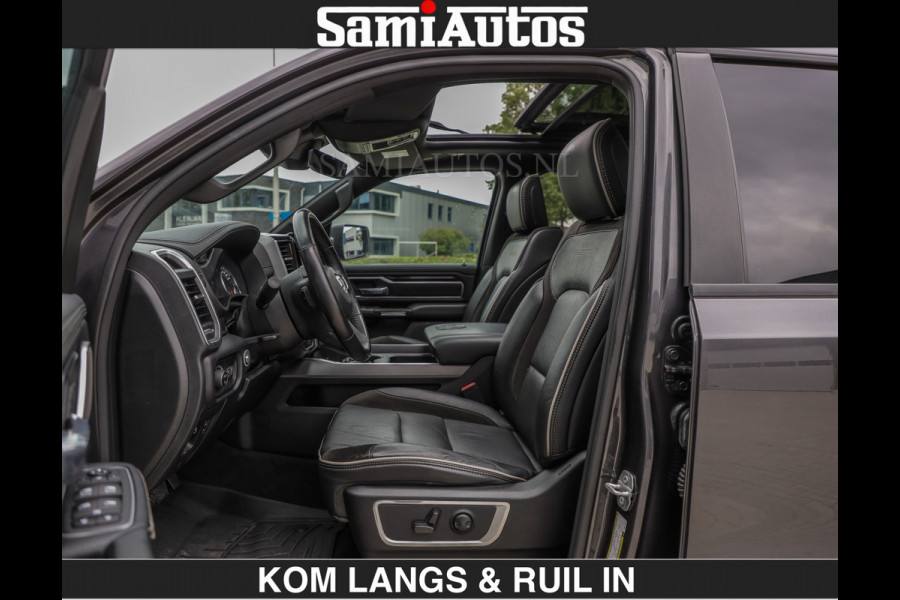 Dodge Ram SPORT LARAMIE 5.7 V8 HEMI | LUCHTVERING | 2023 | PANODAK | GROOTSCHERM | DC | TOP KLEUR GRANITE | CREW CAB | DUBBELE CABINE | 5 PERSOONS |