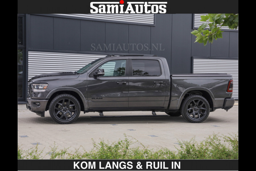 Dodge Ram SPORT LARAMIE 5.7 V8 HEMI | LUCHTVERING | 2023 | PANODAK | GROOTSCHERM | DC | TOP KLEUR GRANITE | CREW CAB | DUBBELE CABINE | 5 PERSOONS |