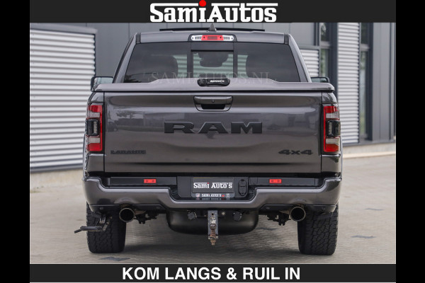 Dodge Ram SPORT LARAMIE 5.7 V8 HEMI | LUCHTVERING | 2023 | PANODAK | GROOTSCHERM | DC | TOP KLEUR GRANITE | CREW CAB | DUBBELE CABINE | 5 PERSOONS |