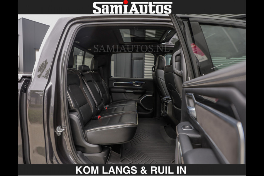 Dodge Ram SPORT LARAMIE 5.7 V8 HEMI | LUCHTVERING | 2023 | PANODAK | GROOTSCHERM | DC | TOP KLEUR GRANITE | CREW CAB | DUBBELE CABINE | 5 PERSOONS |