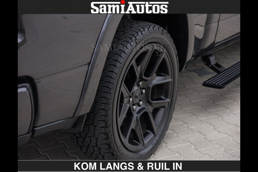 Dodge Ram SPORT LARAMIE 5.7 V8 HEMI | LUCHTVERING | 2023 | PANODAK | GROOTSCHERM | DC | TOP KLEUR GRANITE | CREW CAB | DUBBELE CABINE | 5 PERSOONS |
