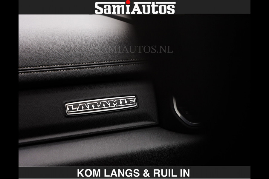 Dodge Ram SPORT LARAMIE 5.7 V8 HEMI | LUCHTVERING | 2023 | PANODAK | GROOTSCHERM | DC | TOP KLEUR GRANITE | CREW CAB | DUBBELE CABINE | 5 PERSOONS |