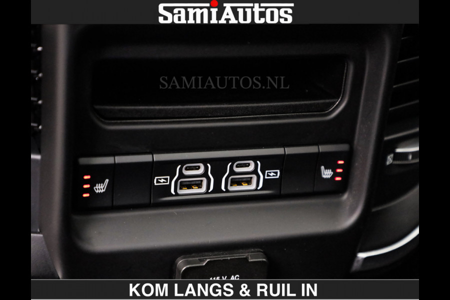 Dodge Ram SPORT LARAMIE 5.7 V8 HEMI | LUCHTVERING | 2023 | PANODAK | GROOTSCHERM | DC | TOP KLEUR GRANITE | CREW CAB | DUBBELE CABINE | 5 PERSOONS |