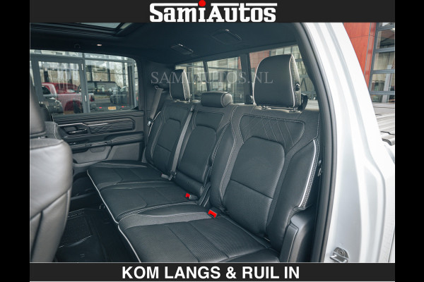 Dodge Ram LIMITED H.O 540 PK 706Nm | Massage + Full Option | De Meest Luxe en Volle Pick-Up in zijn Klasse | Comfortabele Dubbele Cabine met Royale 5 Zitplaatsen | BPM vrij | Nu Leverbaar uit Voorraad | Voorraad Nr 2336 - 7700 | De specialist in Amerikaanse pick‑ups in Nederland en Europa.