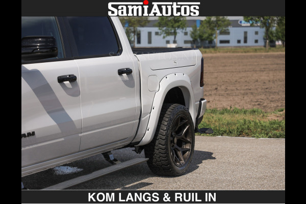 Dodge Ram LIMITED H.O 540 PK 706Nm | Massage + Full Option | De Meest Luxe en Volle Pick-Up in zijn Klasse | Comfortabele Dubbele Cabine met Royale 5 Zitplaatsen | BPM vrij | Nu Leverbaar uit Voorraad | Voorraad Nr 2336 - 7700 | De specialist in Amerikaanse pick‑ups in Nederland en Europa.