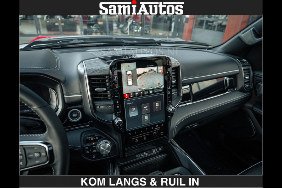 Dodge Ram LIMITED H.O 540 PK 706Nm | Massage + Full Option | De Meest Luxe en Volle Pick-Up in zijn Klasse | Comfortabele Dubbele Cabine met Royale 5 Zitplaatsen | BPM vrij | Nu Leverbaar uit Voorraad | Voorraad Nr 2336 - 7700 | De specialist in Amerikaanse pick‑ups in Nederland en Europa.