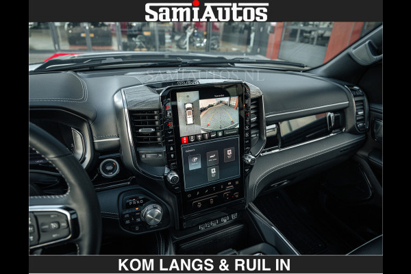 Dodge Ram LIMITED H.O 540 PK 706Nm | Massage + Full Option | De Meest Luxe en Volle Pick-Up in zijn Klasse | Comfortabele Dubbele Cabine met Royale 5 Zitplaatsen | BPM vrij | Nu Leverbaar uit Voorraad | Voorraad Nr 2336 - 7700 | De specialist in Amerikaanse pick‑ups in Nederland en Europa.