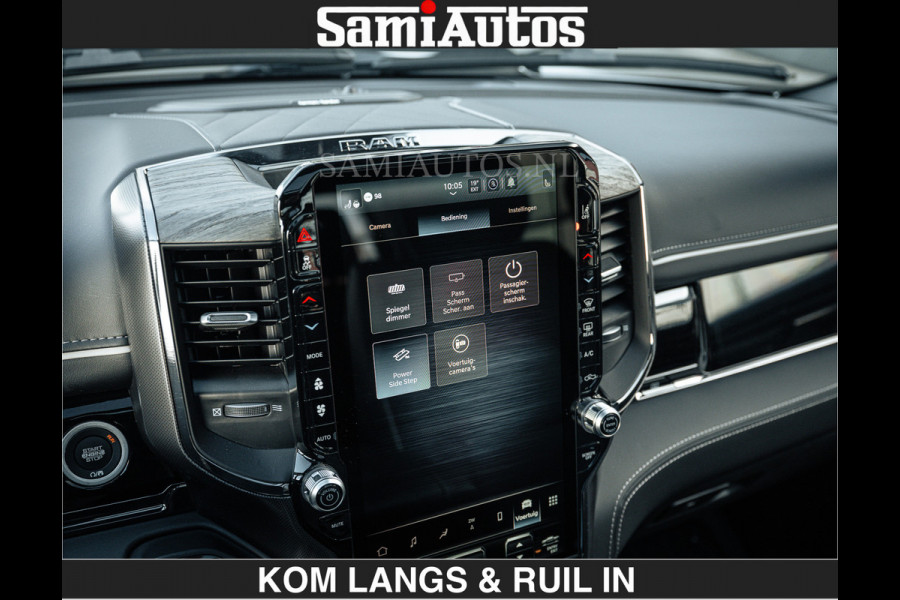 Dodge Ram LIMITED H.O 540 PK 706Nm | Massage + Full Option | De Meest Luxe en Volle Pick-Up in zijn Klasse | Comfortabele Dubbele Cabine met Royale 5 Zitplaatsen | BPM vrij | Nu Leverbaar uit Voorraad | Voorraad Nr 2336 - 7700 | De specialist in Amerikaanse pick‑ups in Nederland en Europa.
