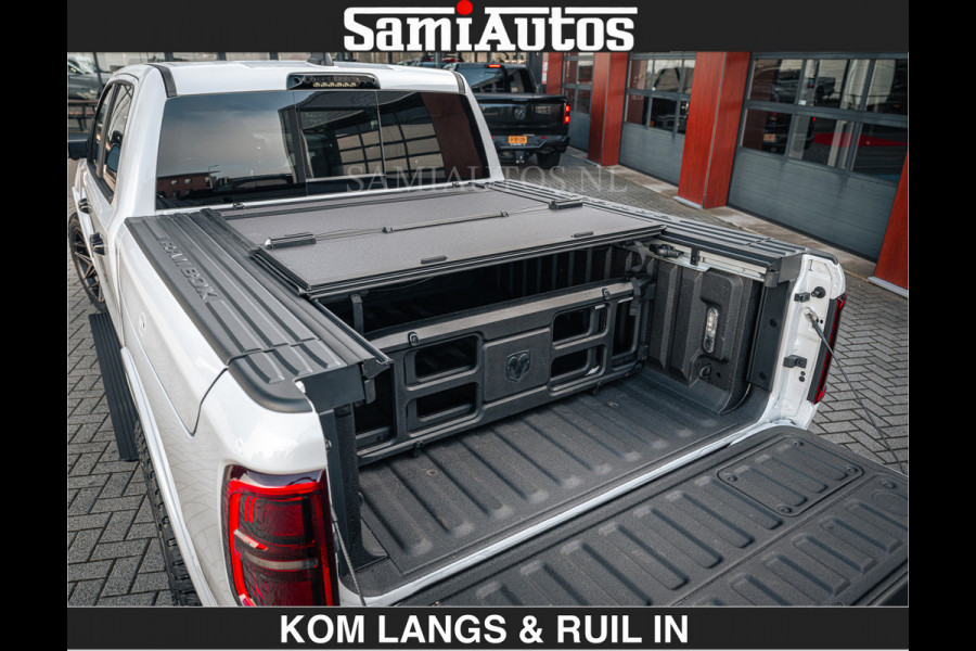 Dodge Ram LIMITED H.O 540 PK 706Nm | Massage + Full Option | De Meest Luxe en Volle Pick-Up in zijn Klasse | Comfortabele Dubbele Cabine met Royale 5 Zitplaatsen | BPM vrij | Nu Leverbaar uit Voorraad | Voorraad Nr 2336 - 7700 | De specialist in Amerikaanse pick‑ups in Nederland en Europa.