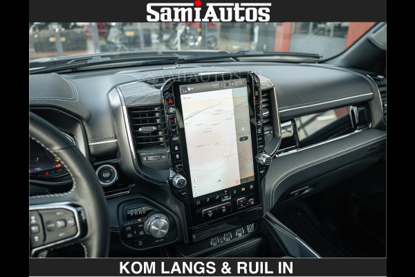 Dodge Ram LIMITED H.O 540 PK 706Nm | Massage + Full Option | De Meest Luxe en Volle Pick-Up in zijn Klasse | Comfortabele Dubbele Cabine met Royale 5 Zitplaatsen | BPM vrij | Nu Leverbaar uit Voorraad | Voorraad Nr 2336 - 7700 | De specialist in Amerikaanse pick‑ups in Nederland en Europa.
