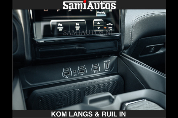 Dodge Ram LIMITED H.O 540 PK 706Nm | Massage + Full Option | De Meest Luxe en Volle Pick-Up in zijn Klasse | Comfortabele Dubbele Cabine met Royale 5 Zitplaatsen | BPM vrij | Nu Leverbaar uit Voorraad | Voorraad Nr 2336 - 7700 | De specialist in Amerikaanse pick‑ups in Nederland en Europa.