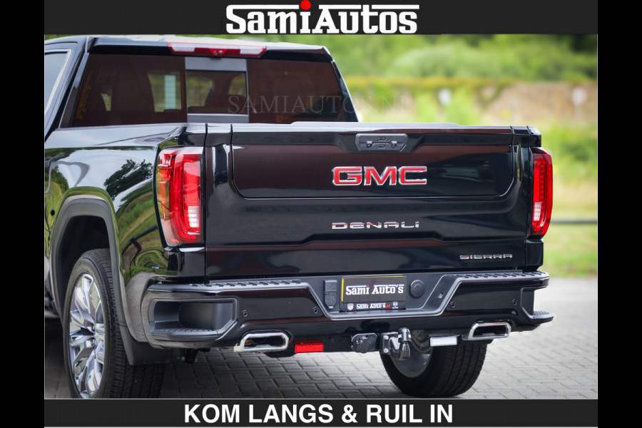 GMC Sierra DENALI | All-In Prijs | 6,2 V8 Full Option | De Meest Luxe Pick-Up in zijn Klasse | Comfortabele Dubbele Cabine met Royale 5 Zitplaatsen | BPM vrij | Nu Leverbaar uit Voorraad | Voorraad Nr 1788 | De specialist in Amerikaanse pick‑ups in Nederland en Europa.