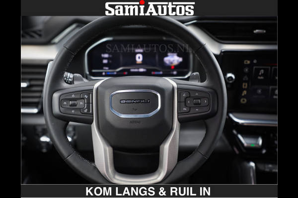 GMC Sierra DENALI | All-In Prijs | 6,2 V8 Full Option | De Meest Luxe Pick-Up in zijn Klasse | Comfortabele Dubbele Cabine met Royale 5 Zitplaatsen | BPM vrij | Nu Leverbaar uit Voorraad | Voorraad Nr 1788 | De specialist in Amerikaanse pick‑ups in Nederland en Europa.