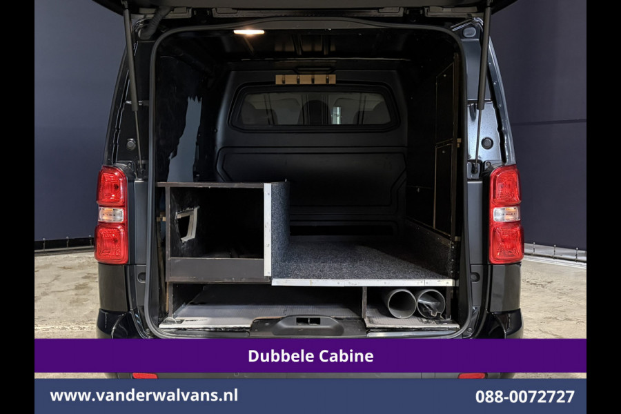 Peugeot Expert 2.0 BlueHDI 177pk Automaat L3H1 Dubbele Cabine Sport Euro6 Airco | 5-Zits | Camera | Navigatie | Apple Carplay | Xenon | 2x Zijd Cruisecontrol, Android Auto, LM Velgen, Dakrails, Sidebars, Spoiler, Elektrische Stoelbediening, Bumperkit, leder, Parkeersensoren, Achterklep