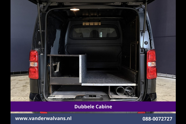 Peugeot Expert 2.0 BlueHDI 177pk Automaat L3H1 Dubbele Cabine Sport Euro6 Airco | 5-Zits | Camera | Navigatie | Apple Carplay | Xenon | 2x Zijd Cruisecontrol, Android Auto, LM Velgen, Dakrails, Sidebars, Spoiler, Elektrische Stoelbediening, Bumperkit, leder, Parkeersensoren, Achterklep