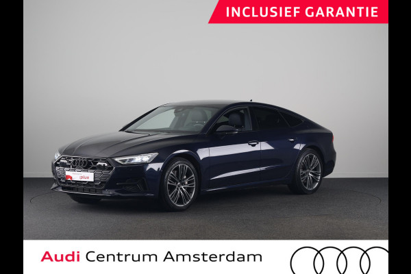 Audi A7 Sportback 50 TFSI e quattro Pro Line 299pk | Lederen bekleding | Head up Display | Wegklapbare trekhaak  | 20 inch Lichtmetalen velgen | Verlengde garantie | Stoelverwarming
