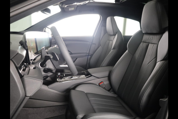 Audi Q6 Sportback e-tron S edition 83Kwh 252 pk | Glazen panoramadak | Exterieurpakket zwart | Trekhaak, mechanisch draaibaar | S line zwart leder-kunstleder |