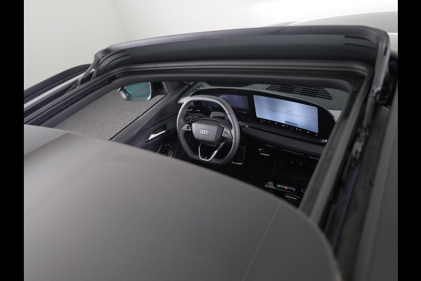Audi Q6 Sportback e-tron S edition 83Kwh 252 pk | Glazen panoramadak | Exterieurpakket zwart | Trekhaak, mechanisch draaibaar | S line zwart leder-kunstleder |