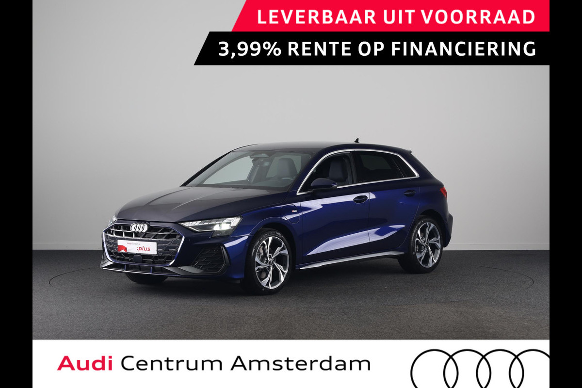 Audi A3 Sportback S edition 40 TFSI e 204 pk | Assis.pak Driving+Parking plus | Warmtewerend glas donker tint | Ambient sfeerverlichting | Adaptive Cruise Control |