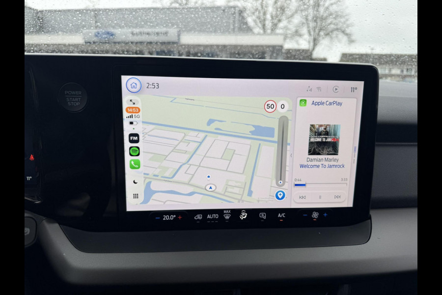 Ford E-Transit Courier Trend 46 kWh 136pk | Navigatie | Trekhaak | 16" Reservewiel | 3-fase laadkabel 32A, 5 meter| Led laadruimteverlichting