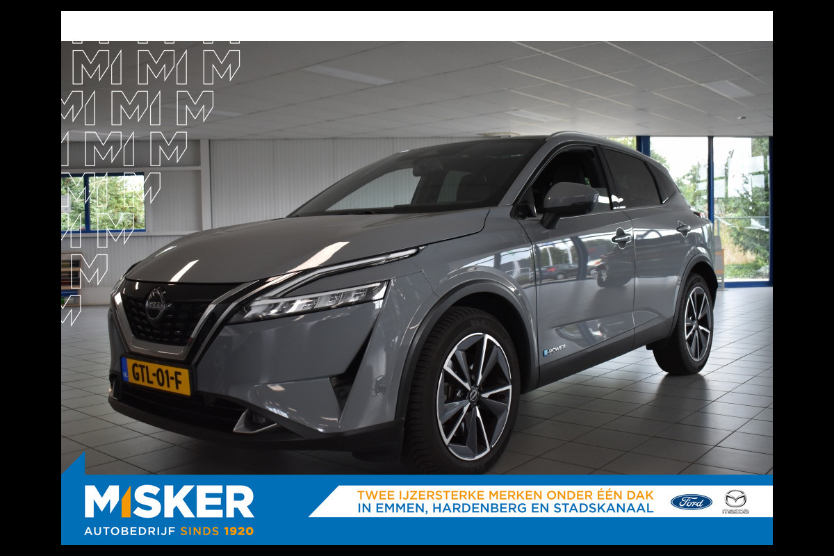 Nissan QASHQAI 1.5 ePower Tekna Panoramadak! Trekhaak! Automaat!