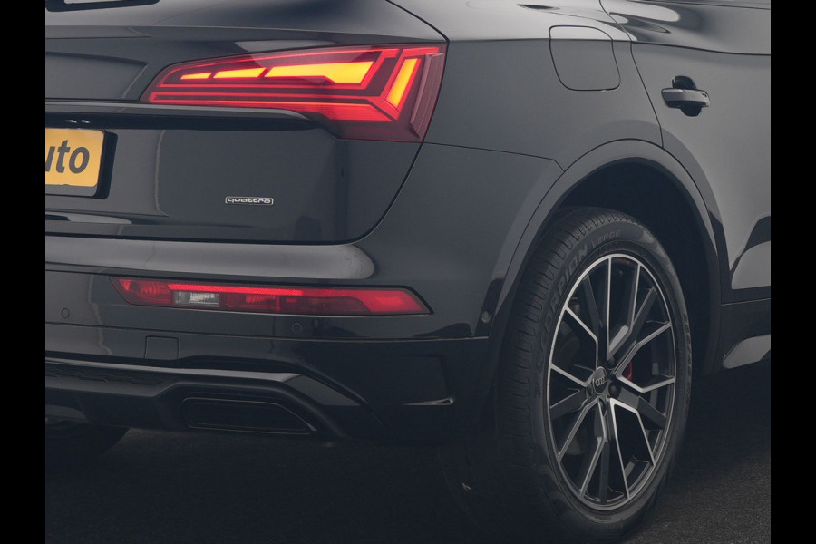 Audi Q5 55 TFSI e 2x S Line PHEV 367pk | Trekhaak Af Fabriek | Panodak | 360 Camera | Lederen Sportstoelen Memory & Verwarmd | Keyless | Blis | Apple Carplay | Cruise Control | Navigatie | DAB | Plug In Hybrid |