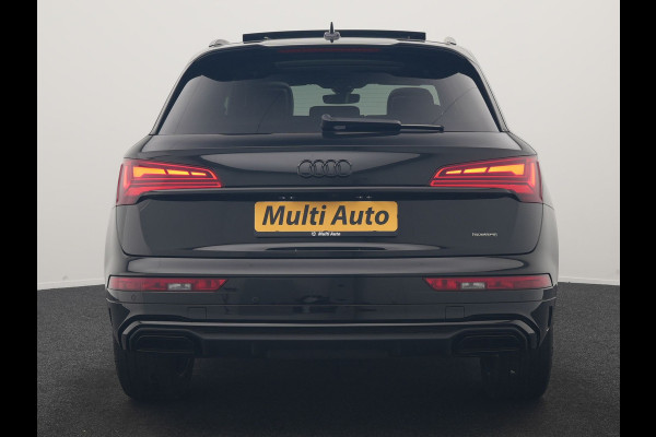 Audi Q5 55 TFSI e 2x S Line PHEV 367pk | Trekhaak Af Fabriek | Panodak | 360 Camera | Lederen Sportstoelen Memory & Verwarmd | Keyless | Blis | Apple Carplay | Cruise Control | Navigatie | DAB | Plug In Hybrid |